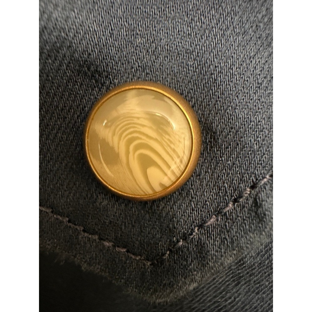Tecovas Mens Western Pearl Snap Shirt Navy Blue Modern Fit Large Austin Texas - Picture 4 of 7